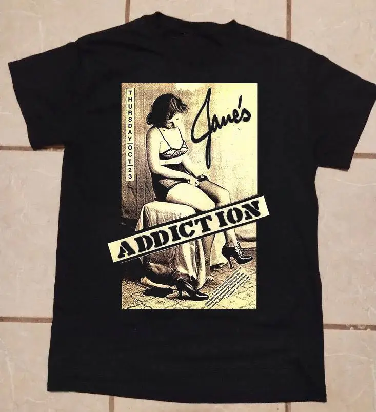 

Janes Addiction 2023 black Tee Unisex T-Shirt Gift For Mother Day, Size S-2XL