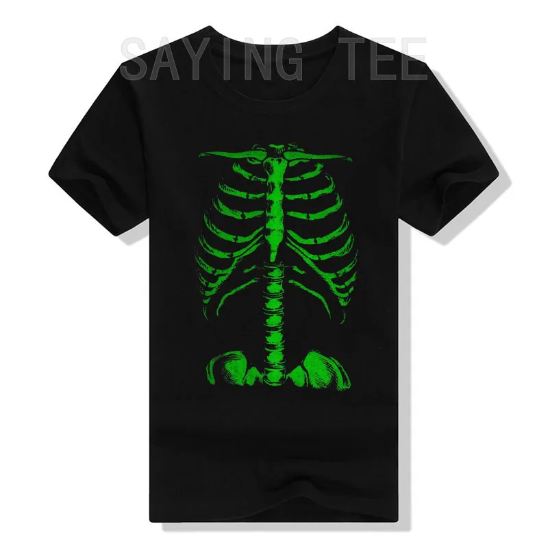 

Skeleton Rib Cage | Jumbo Print Novelty Halloween Costume Unisex T-Shirt Gifts Humor Funny Graphic Tee Tops Short Sleeve Blouses