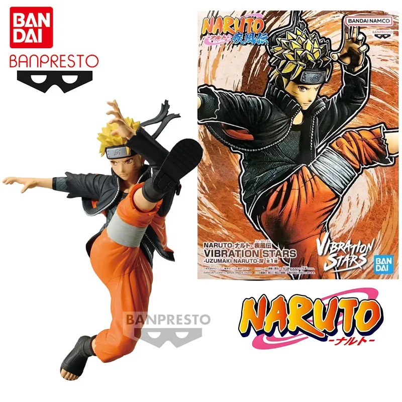 

Bandai Banpresto Genuine NARUTO Anime Figure VIBRATION STARS Uzumaki Naruto Action Toys forKids Christmas Gift Collectible Model