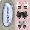 1 Pair Soft Half Fingers Sports Fitness Gloves, Non-slip And Durable, Suitable For Weightlifting, Strength Training, Fitness 2