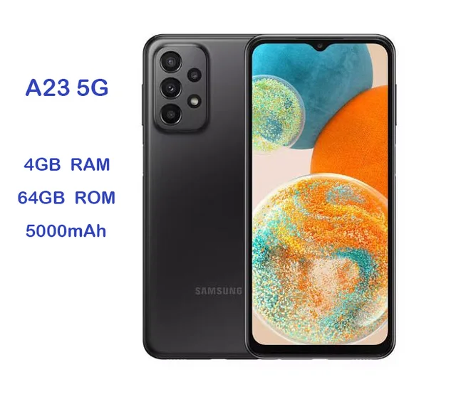 Original Galaxy A23 5g A236u U1 Mobile Cell Phone 6 6 4ram 64rom 50mp Quad Camera.jpg