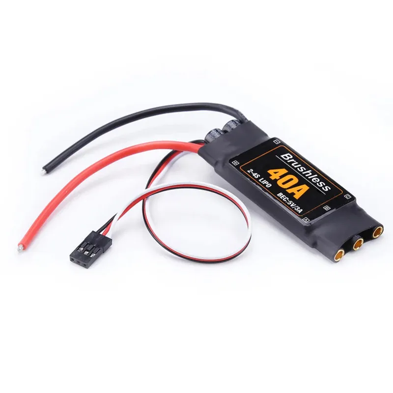RC Speed Controller Mitoot Brushless 40A Speed ESC Controller 2-4S With 5V 3A UBEC For RC FPV Quadcopter RC Aircraft Helicopter