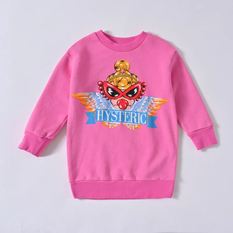 Cartoon Autumn Children's Clothing Long-sleeved Cotton Print Top Boys and Girls Trendy Fashion Sweater