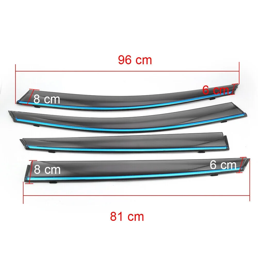 Car Window Visor Rain Guard for 2018-10TH GEN Honda Accord