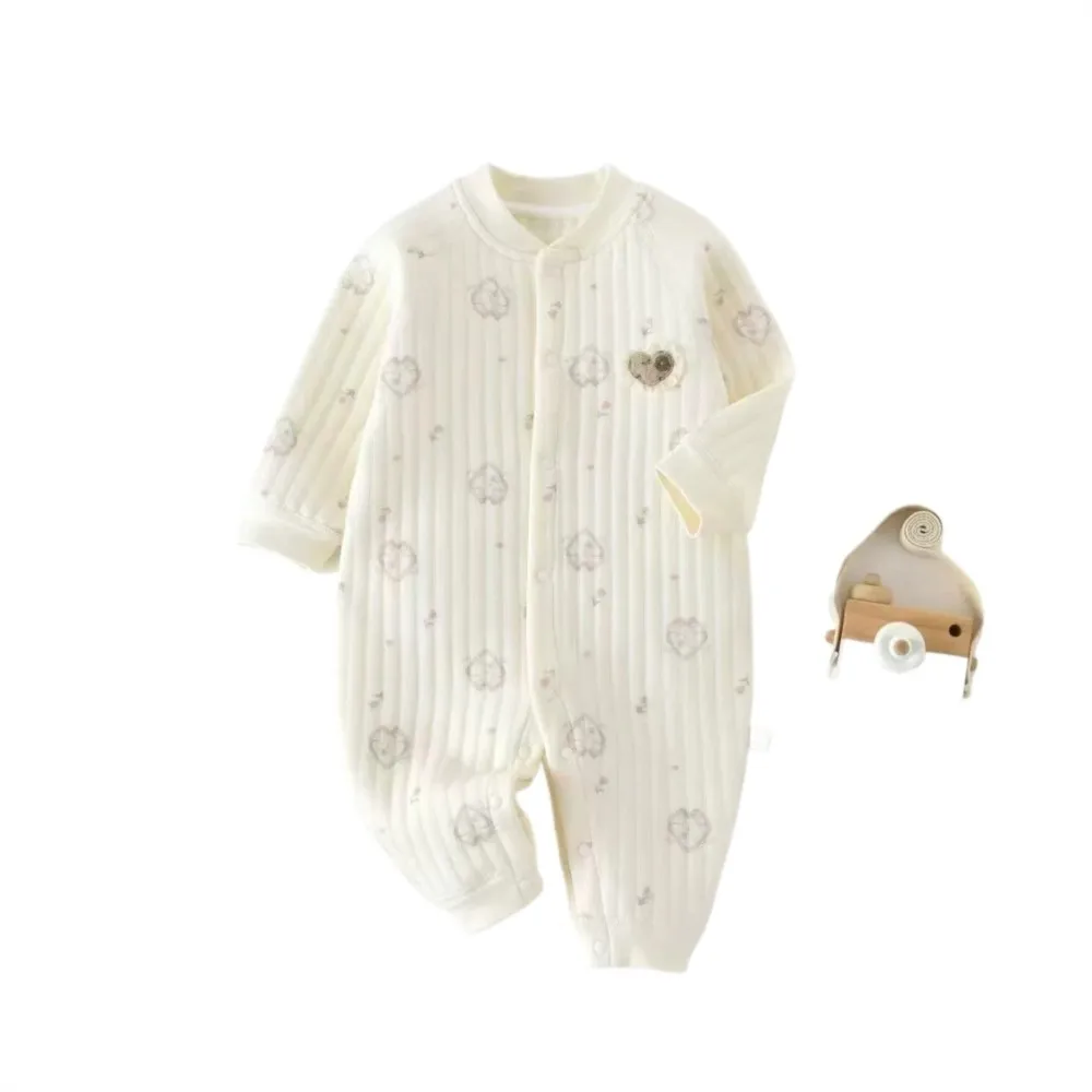 Spring And Autumn Baby Rompers Cotton Soft Snap Button Infant Babies Clothes Toddler Bodysuit For Newborns