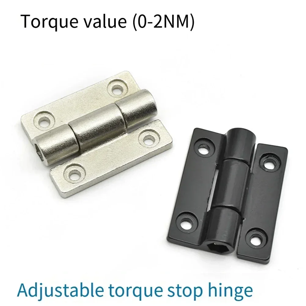 2PCS Free Stop Positioning Stop Flat Hinge Adjustable Torque Damping Hinge Shaft Home Improvement Hardware Cabinet Hinges