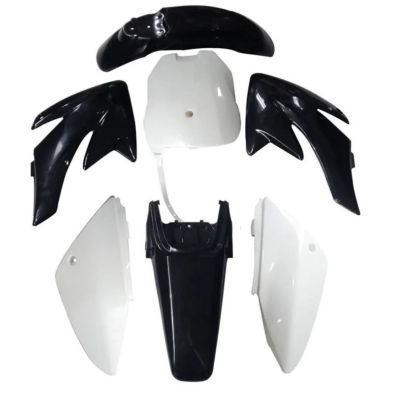 Plastic Fairings Fender Body For Honda 70 CRF70 Dirt Bike 110cc 125 150cc 160cc PIT Dirt Bike Pitpro Atomik Complete Plastics