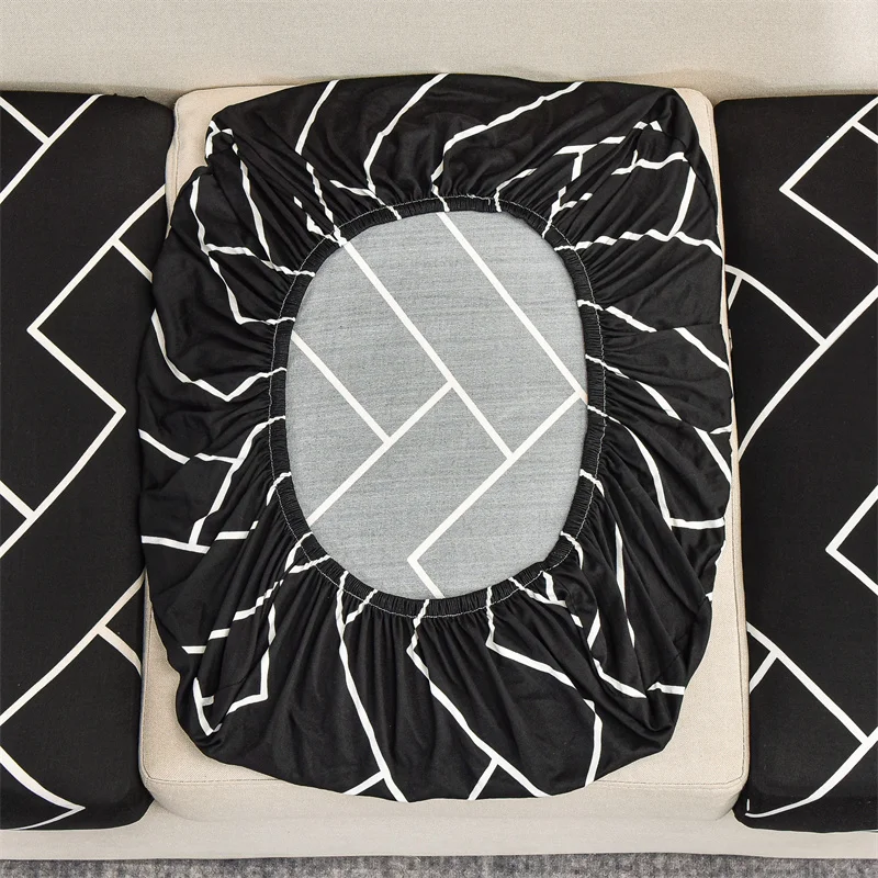 1PC Stretch Couch Cushion Slipcovers Sofa Seat Cushion Covers Anti-Slip Furniture Protector Replacement for Individual Cushions 4