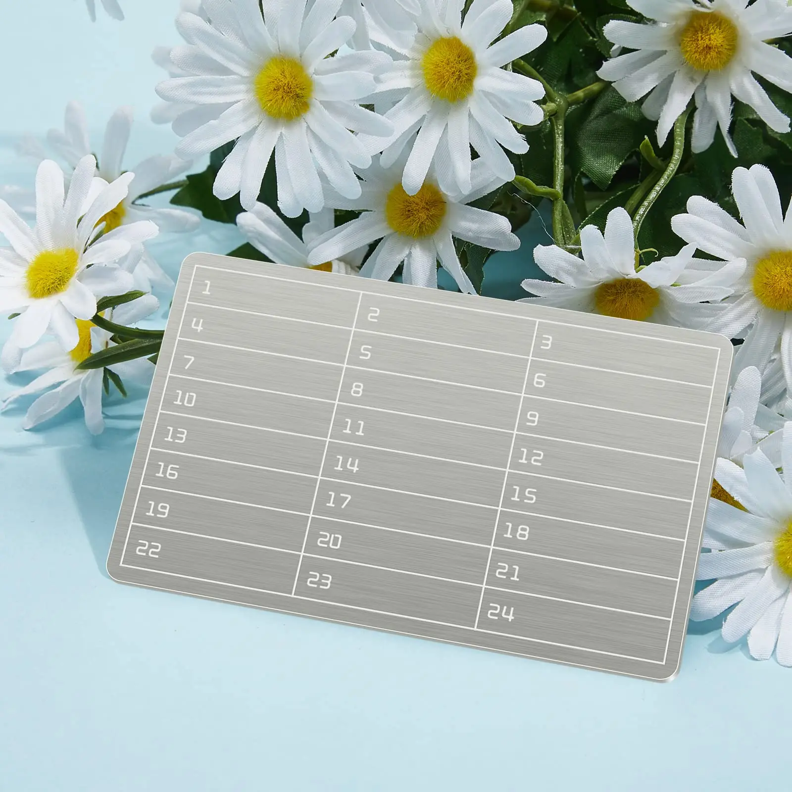 Premium Aluminum Alloy Cryptocurrency Codebook with Metal Marker Pen for Secure Password Storage