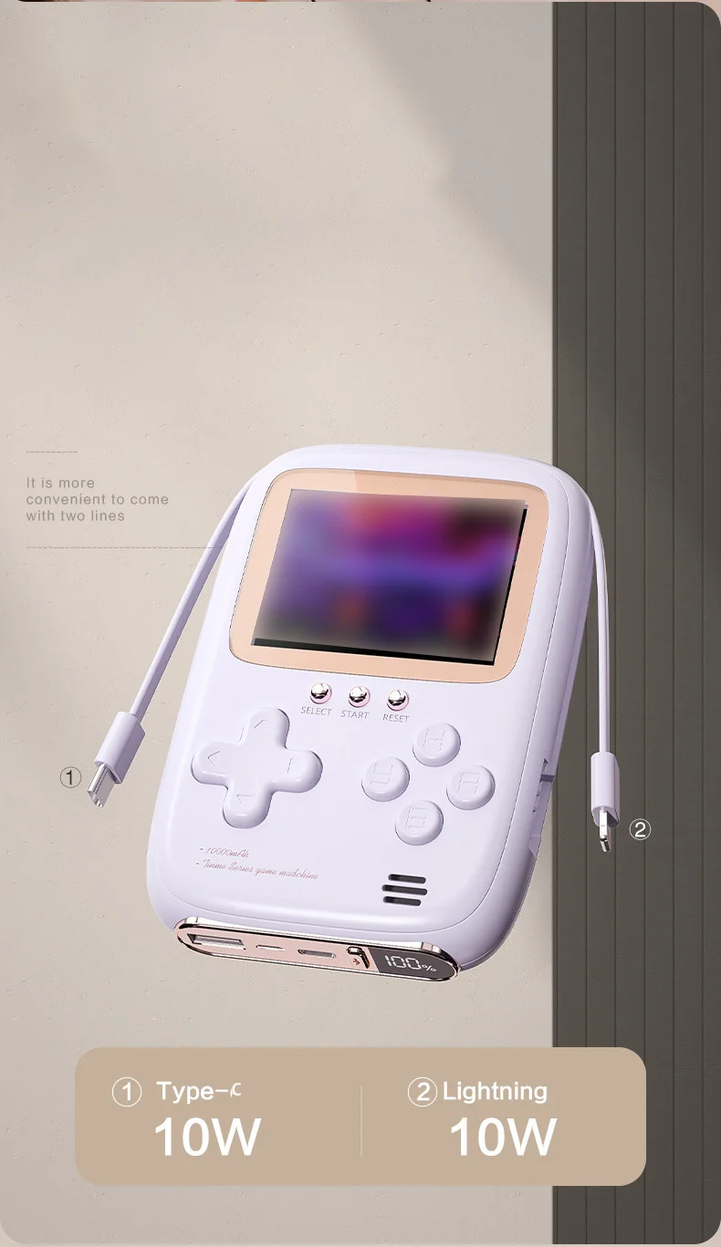 Console de Jeu Portable avec 500 Jeux Rétro-4