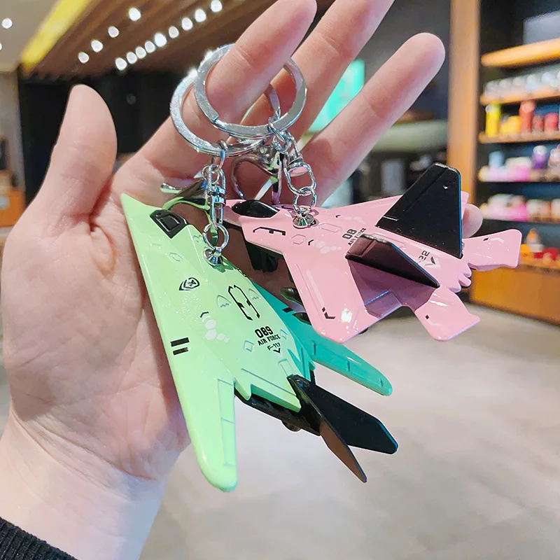 Portachiavi Aereo Portachiavi Aereo Aereo Aereo Catena Aeroplano Modello Warcraft Accessorio Aereo
