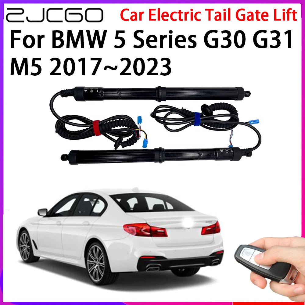 

ZJCGO Car Automatic Tailgate Lifters Electric Tail Gate Lift Assisting System for BMW 5 Series G30 G31 M5 2017~2023