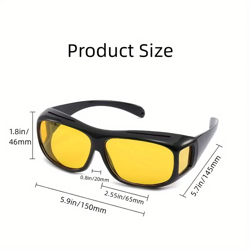 Night Vision Sunglasses Car Driving Cycling