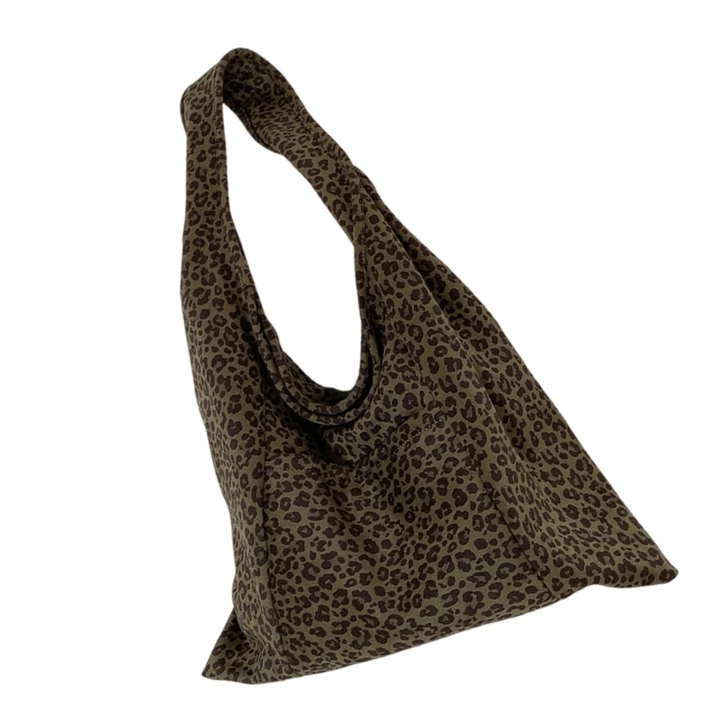 Fashionable Leopard Pattern Single Strap Large Handbag for Daily Use and Travel 2