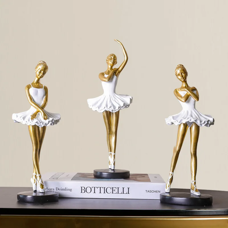 

Ballet dancer teen girl ornaments model room bedroom princess room elegant ornaments knick-knacks