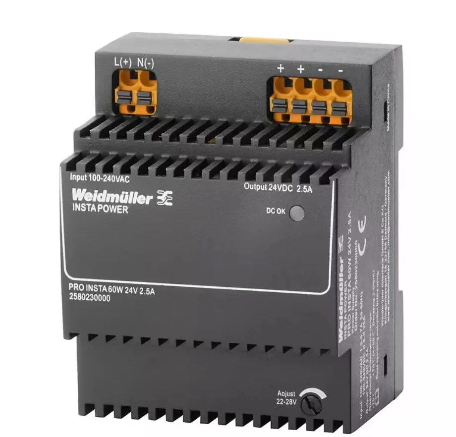 

Weidmuller Power CP SNT 48W 24V 2A Новая замена PRO INSTA 60W 24V 2.5A