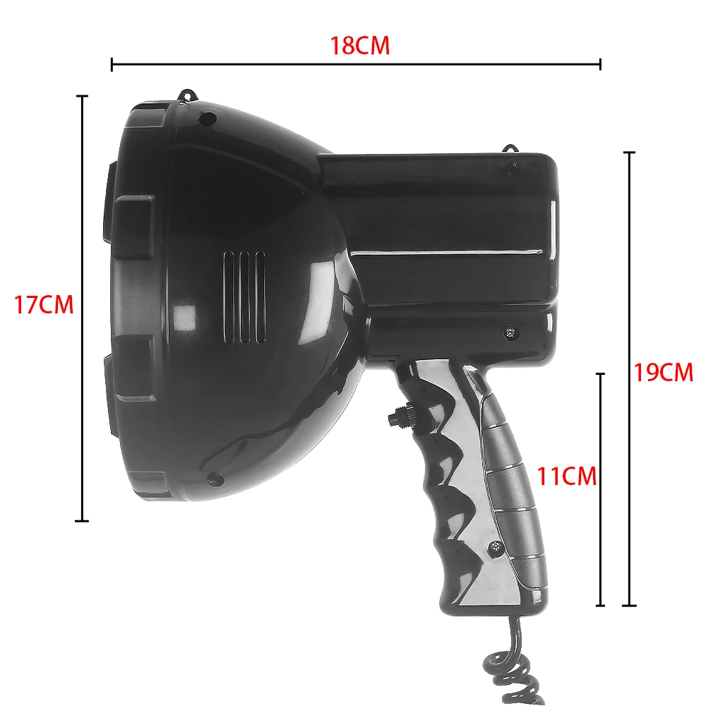220W Flashlight Hunting Boat 12v Searchlight High Power Spotlights Super Bright Led Lamp Camping Work Light Portable led flashlight camping lights camping lamp led work light work light