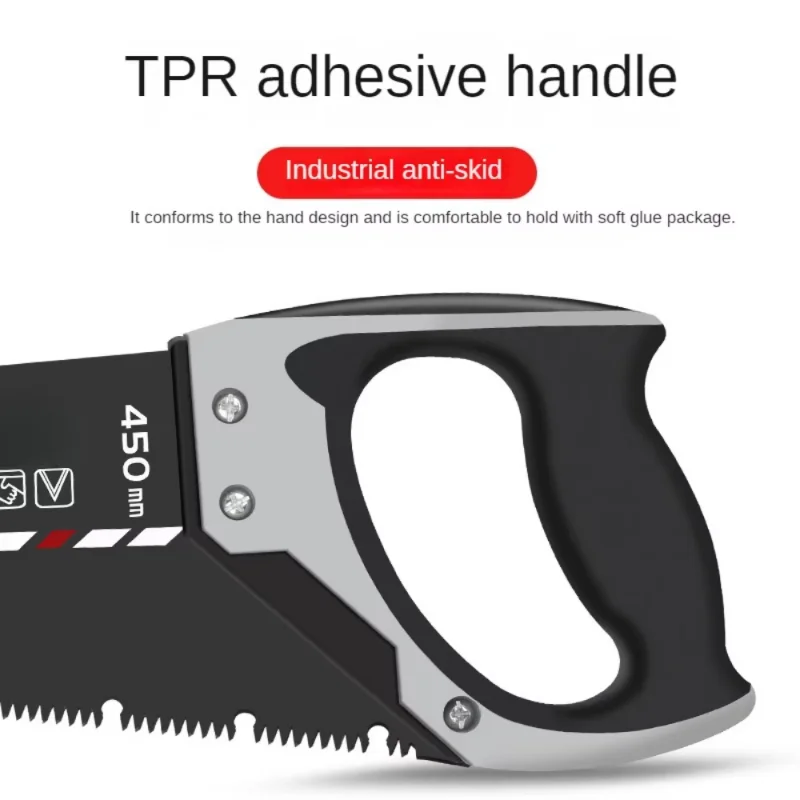 16/18/20 Inch Hand Saw Timber Saw Heavy Duty Extra Long Blade Garden Tenon Wood Bamboo Plastic Cutting Woodworking Tool hand saw multi purpose saw handheld saw