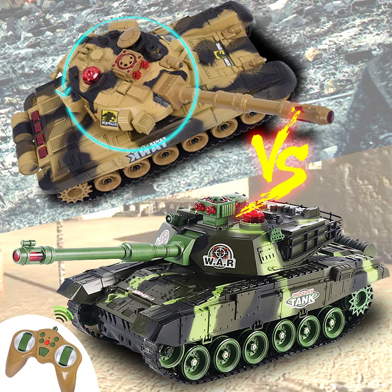 Remote Control Battle Tracked Tank Toys for Boy 12 Years