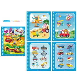 Reusable Water Painting and Drawing Sensory Toy Set (Traffic)