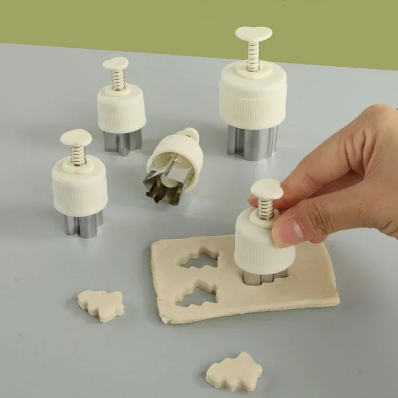 Stainless Steel Christmas Cookie Cutter Set for Baking