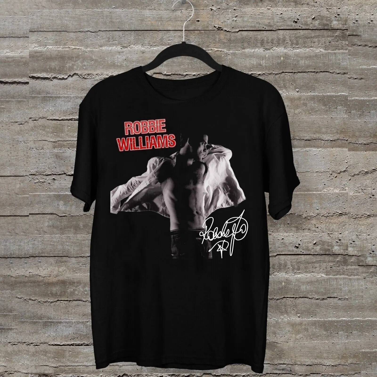 Nuovo Popolare Regalo Per Album Roby Williams Per Fan Camicia Unisex Di Tutte Le Dimensioni A Maniche Lunghe