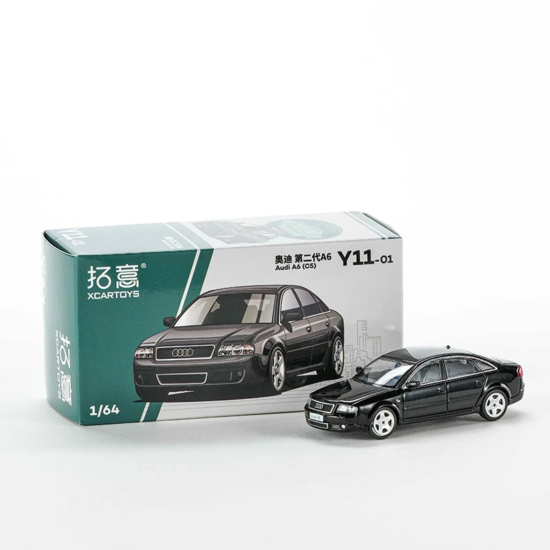 

Модель автомобиля Xcartoys 1/64 Audi A6 C5 СЕДАН эксклюзивные автомобили литая модель автомобиля мини-транспортировка искусственные подарки