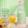 Electric Juicer Cup 6 Blades Blender Milkshake Machine USB Portable Fruit Milk Mixing Tool Mini Fresh Juice Blender 3
