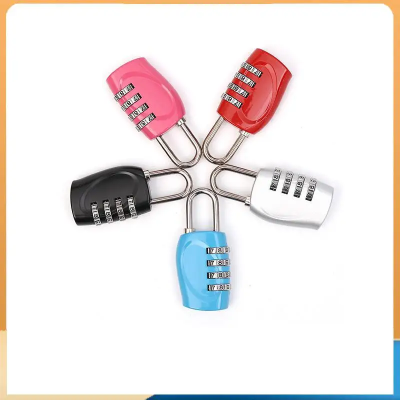 

Zinc Alloy Home Code Lock Mini Backpack Anti-theft Padlock Luggage Lock Student Dormitory Door Lock School Bag Travel Lock
