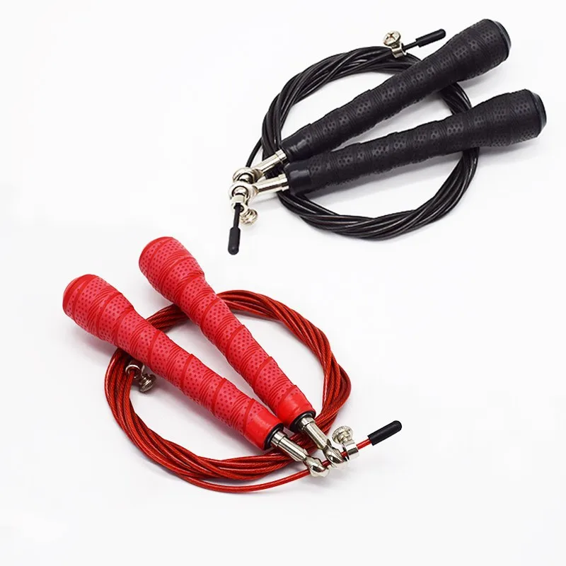 3M Fitness Jump Rope PU Handle Fast Speed Professional Rope Steel Coated Adjustable Gym Crossfit Boxing Exercises Skipping Ropes