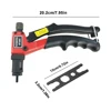 Allsome BT-603 Manual Riveter Gun Hand Rivet Tool Kit Rivet Nut Setting Tool Nut Setter M3/M4/M5/M6 3