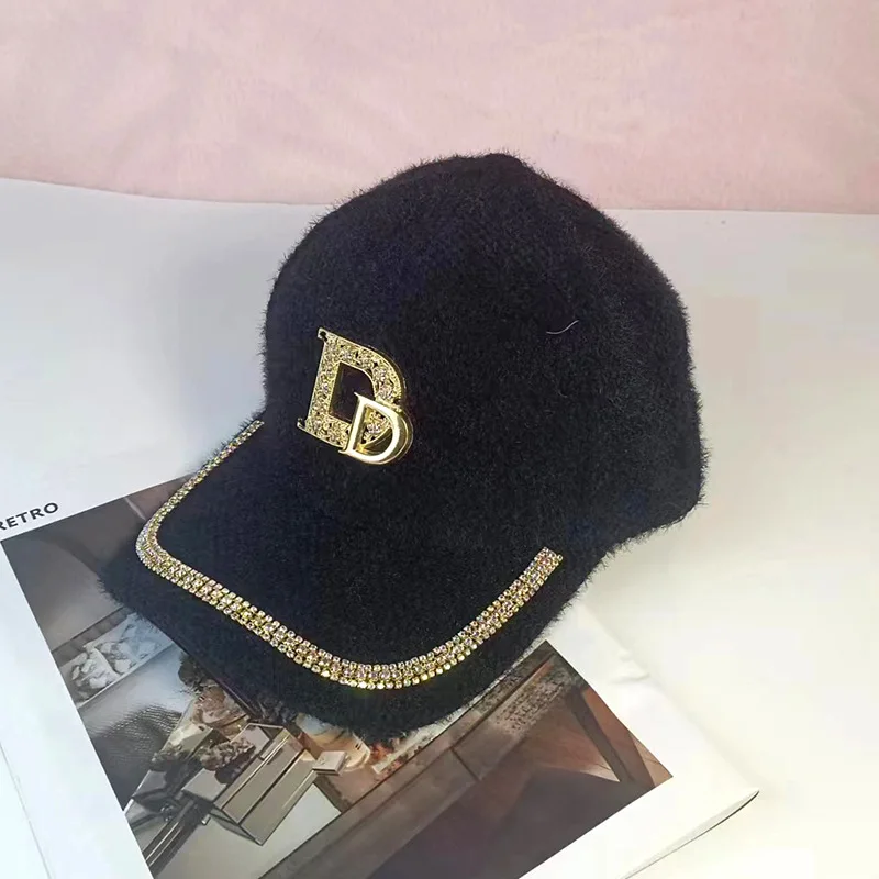 Herbst- und Wintermode für Damen, Buchstabenhüte, Mützen, Baseballmützen, kleiner Duft, hochwertiges Gesicht, kleine Wilds, Sonnenschirme_voghion.com