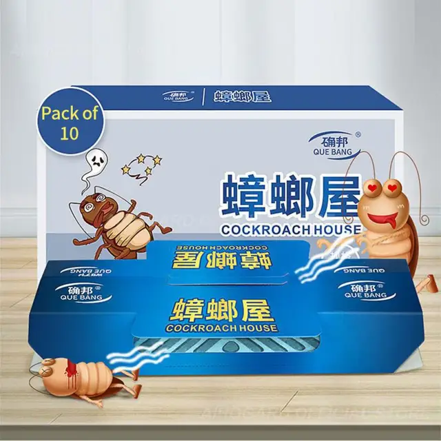 Csali/Kefe Csótány Matricákkal Kártozó Elutasító Eltávolító Ház Erőteljes Csapda Otthoni Konyha Beltéri - Image 2