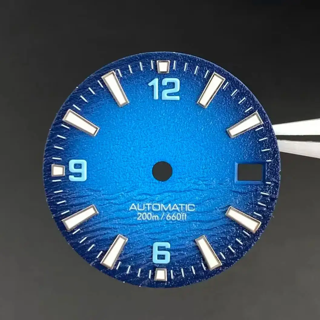 Sea Style Luminous Watch Dial - 28.5mm High Quality