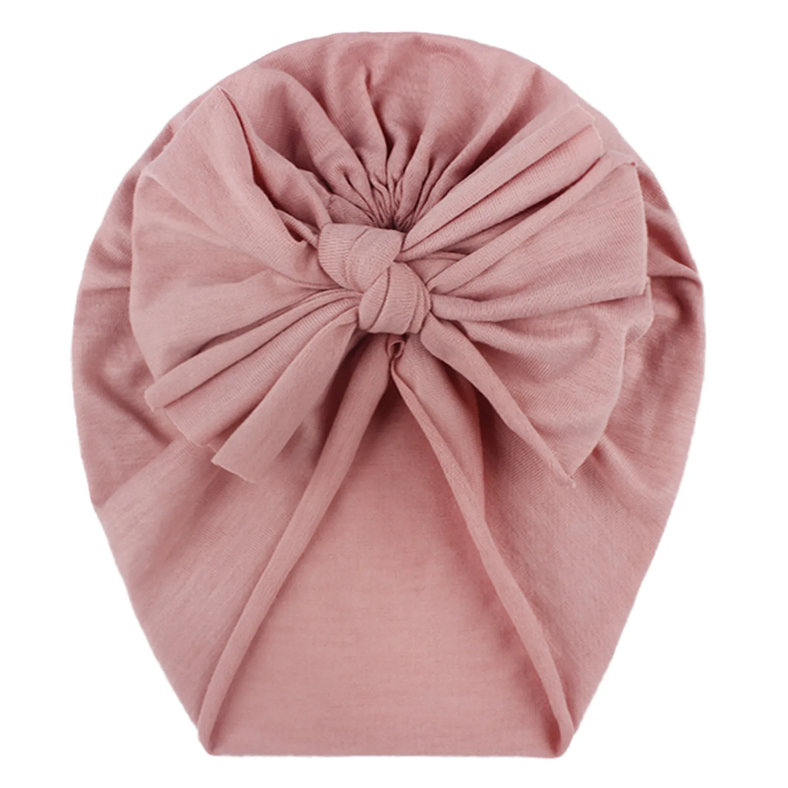 Hats Sets Headwear Toddler Girls Bow Boys Hat Solid Kids Knotted Accessories Baby Baby Care Boy Hats Infant