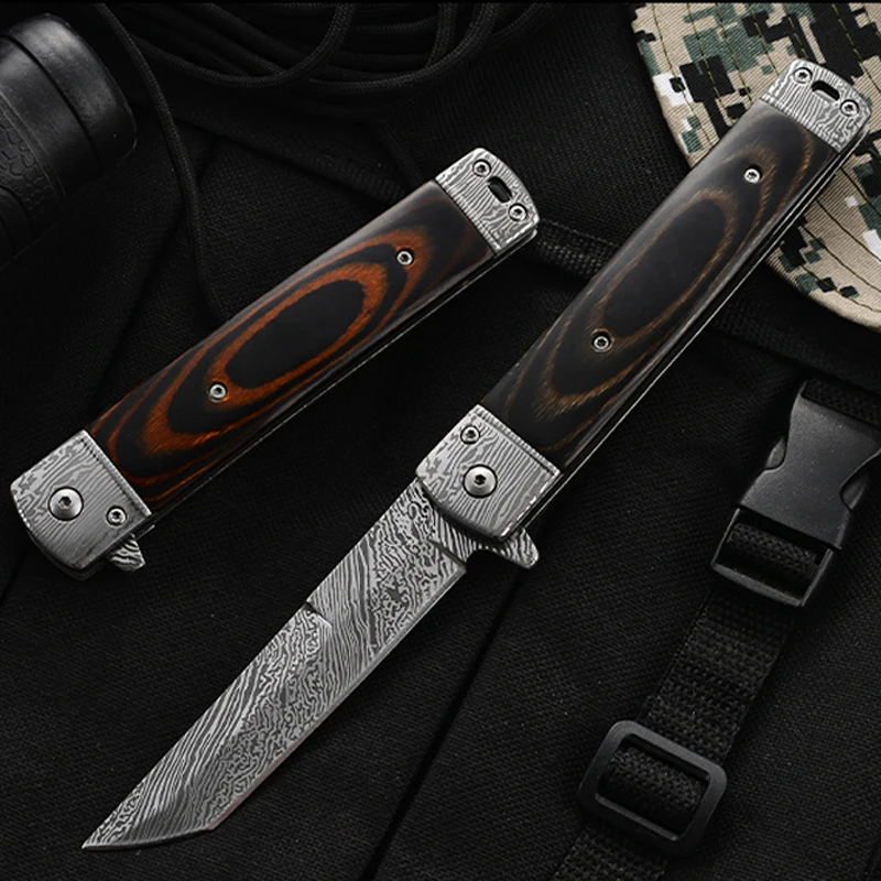 

New Folding Pocket Knife Outdoor Survival Tactical Knifes Camping Hiking Hunting Knives For Self-defense EDC Rescue Multi Tool
