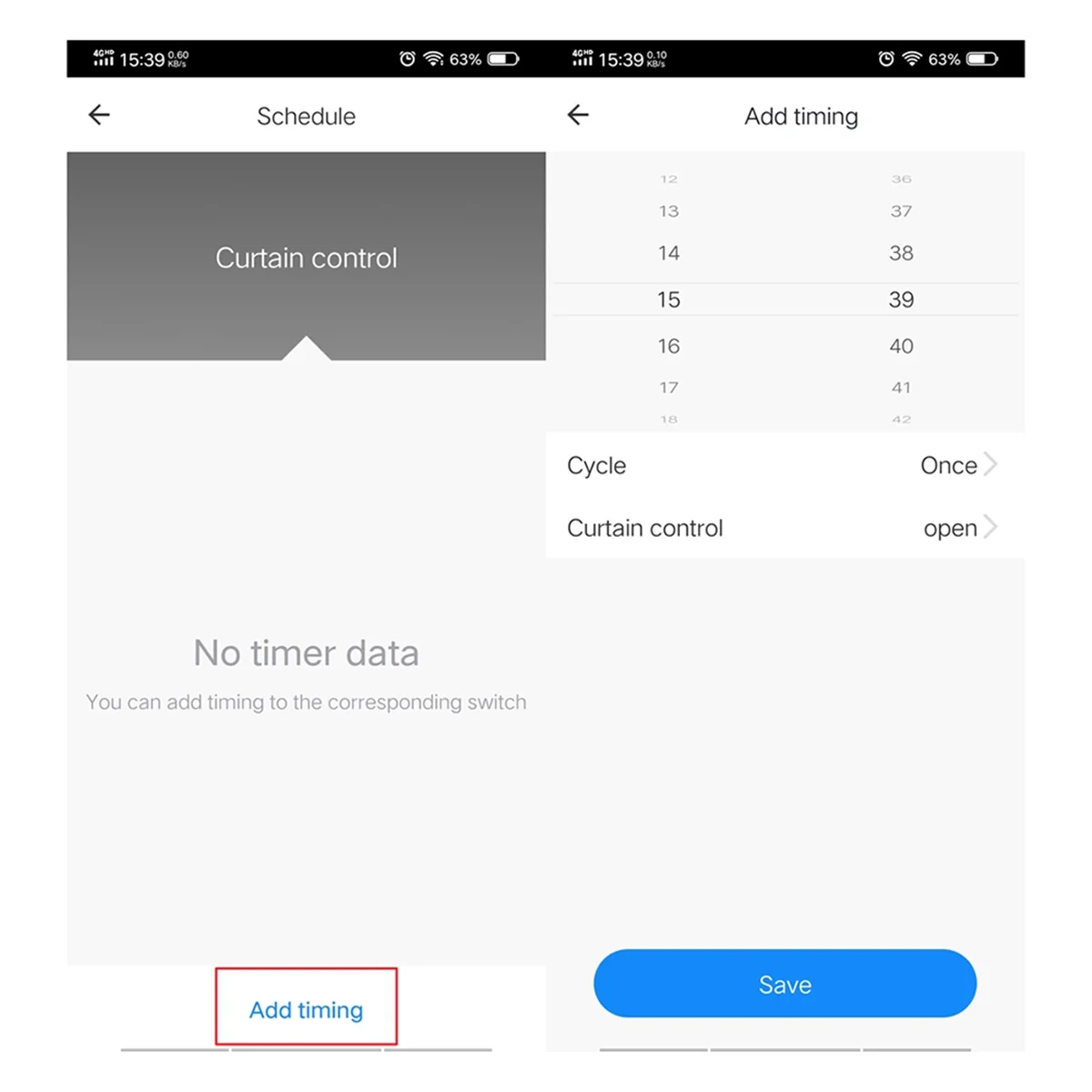 ABAN Tuya WiFi 스마트 터치 버튼 스위치 연결 전기 커튼 블라인드 롤러 셔터 가정용 호환 가능