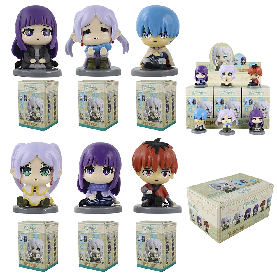 Frieren Beyond Journey's End Anime Figurines - Decorative Collectible Blind Box Toy Gift