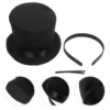 The Outfit Banquet Hat Party Prom Hair Accessories Headband (black) Tea for Women Fascinator Headpiece Cap Fascinators Miss 3