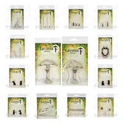 2024 New Houses Flower Pods Clear Stamps Silicone Stamps Diy Scrapbook Diary Decoration Embossed Paper Card Album Craft Template