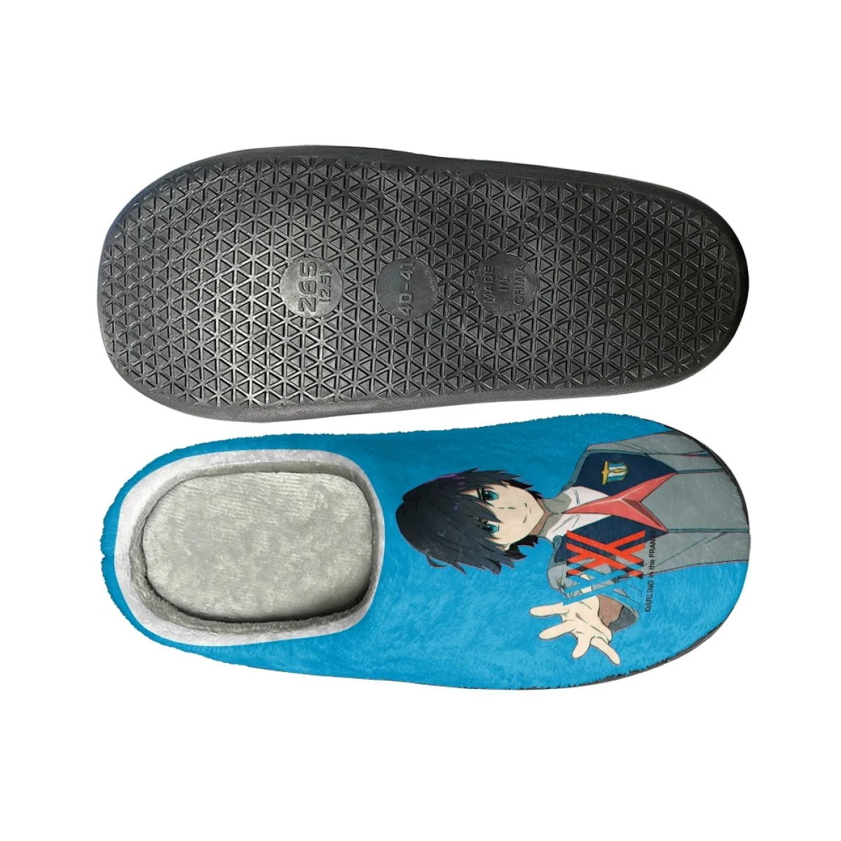 Winter Warm Cozy Cotton Slippers DARLING In The FRANXX Zero Two Indoor Casual Footwear Dropshipping Non-Slip Couple Home Shoes