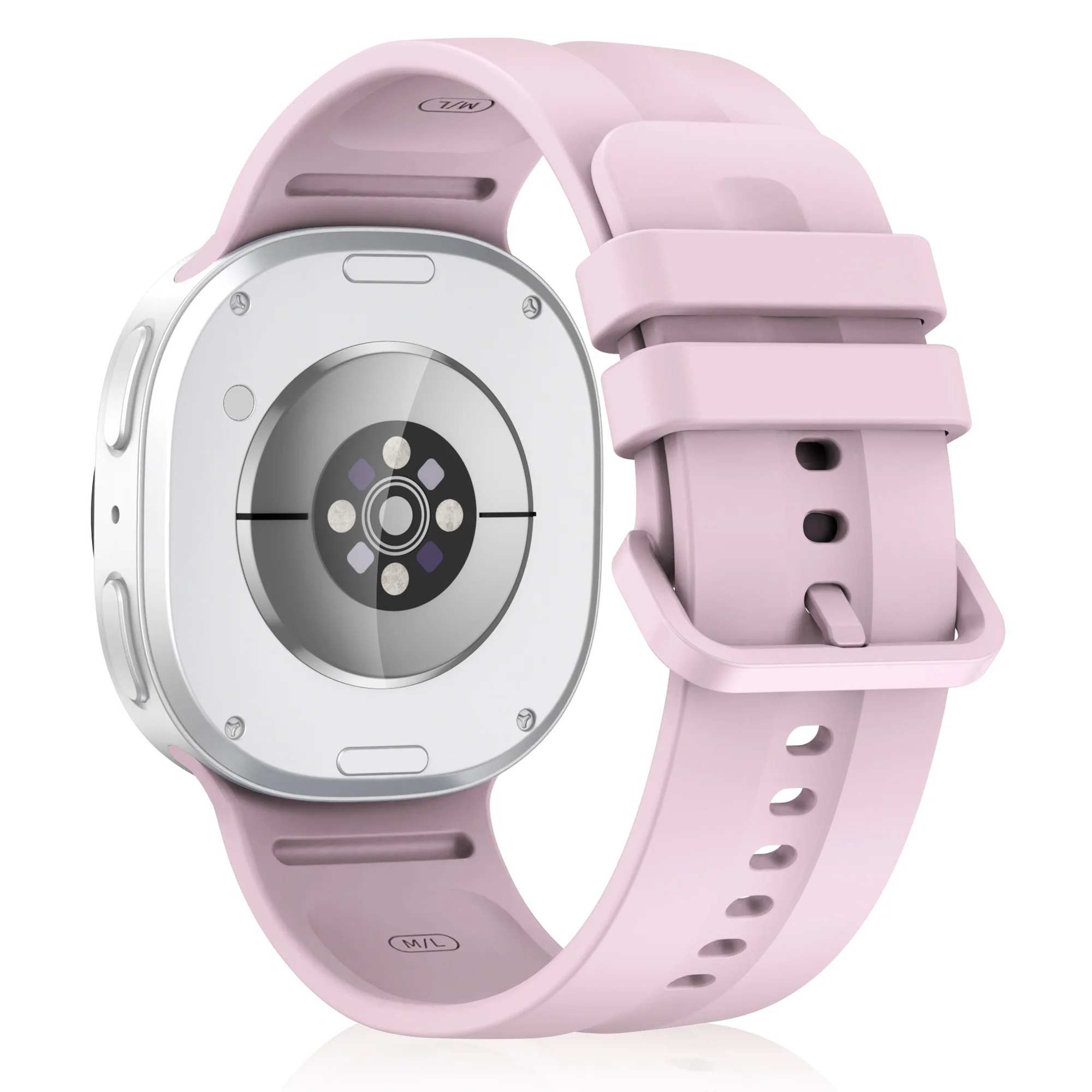 Silicone Replacement Wristband for Smartwatches - Soft and Durable Strap in Various Sizes