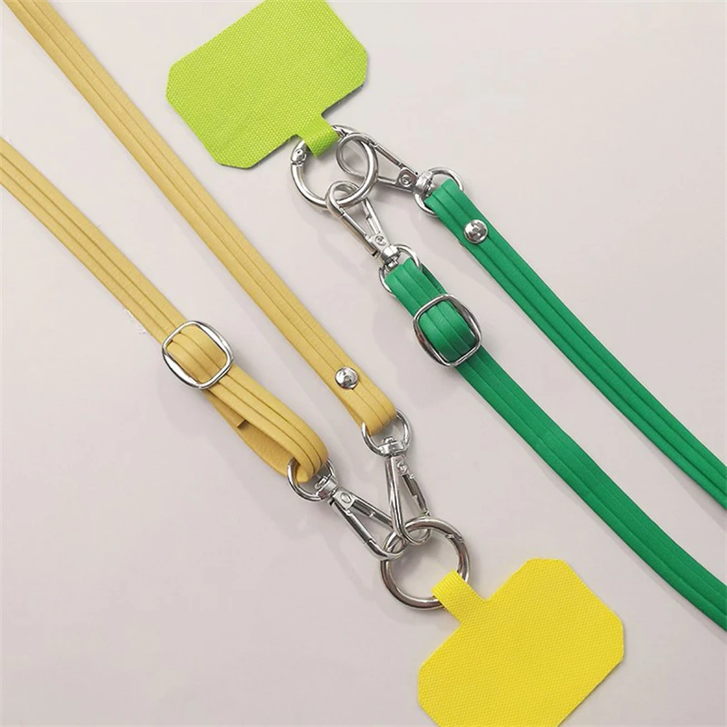 Elegant Crossbody Phone Lanyard with Adjustable High-End Leather Strap