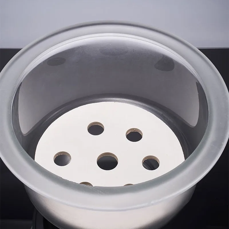 Essiccatore Sottovuoto In Vetro Per Laboratorio - StonyLab Con Valvola E Piastra Porcellana - Foto 12