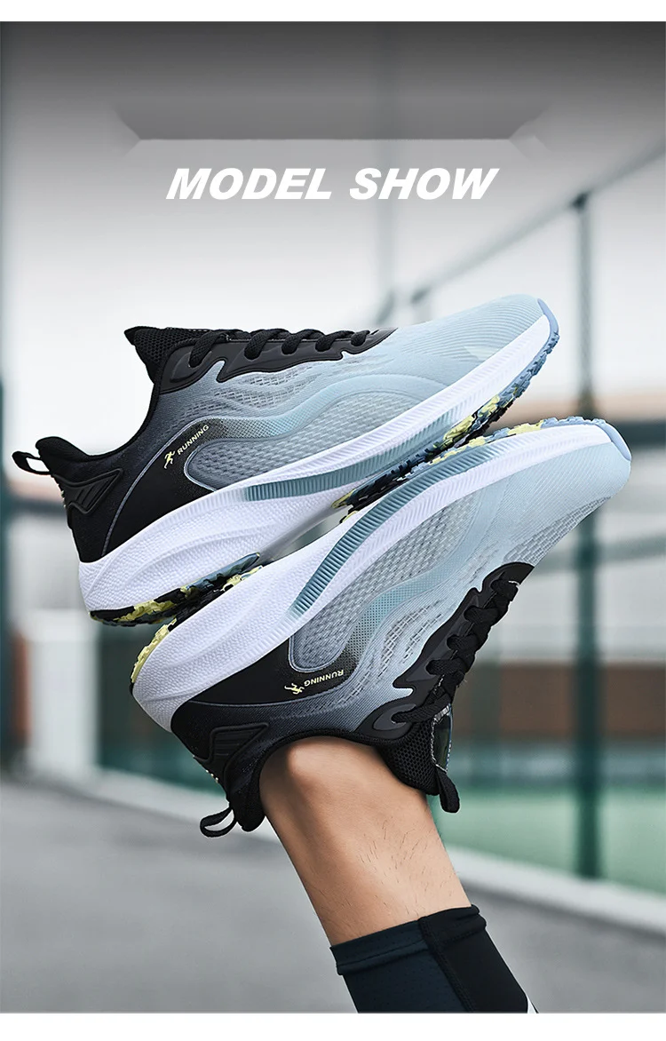 Scarpe sportive leggere, alla moda, casual da uomo, oversize, scarpe da corsa basse, traspiranti e versatili in rete_voghion.com