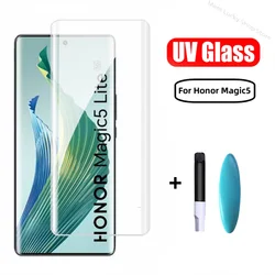3D Curved Full Glue Tempered Glass Screen Protector with RSR UV Glass Technology - 2PCS (Magic6 Ultimate)