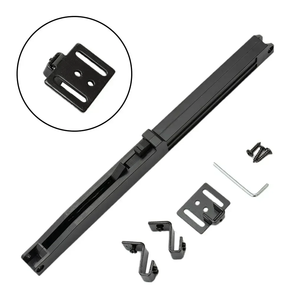 Barn Door Hardware 2pcs Soft Close Mechanism For Damper Sliding Barn Door Hardware Track Kit No Need To Drill Weight 88-132 Pounds Hardware Home