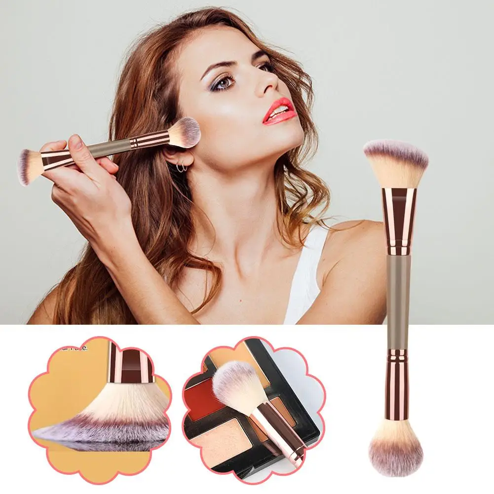 Multi-Function Double-Ended Make-Up Brush 2