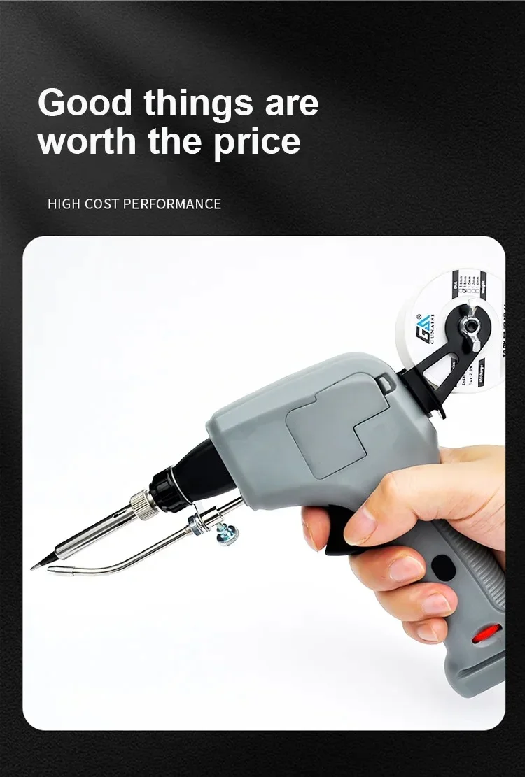 JH 80W 220V Handheld Soldering Iron Adjustable Temperature Automatic Tin Sending