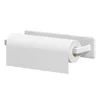 Kitchen Paper Towel Holder Wall Mount Nail-Free Kitchen Bathroom Toilet Lengthen Storage Rack Towel rack Self-Adhesive Roll Rack 5